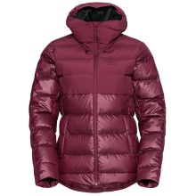 Odlo Winterjacke Severin N-Thermic Insulated Hooded (wasserabweisend, winddicht, atmungsaktiv) beerenrot Damen